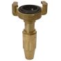 Geka Style 1" Quick Release Nozzle, Brass - 62802