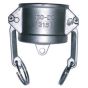 2.1/2" Type DC Camlock Cap Stainless Steel