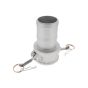 2.1/2" Type C Camlock X Hosetail Aluminium