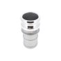 2.1/2 Type E Camlock X Hose Tail Aluminium