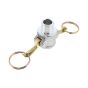 1/2" Type B Aluminium Camlock X BSPT Male Coupling