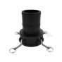4" X Hosetail Polypropylene Type C Camlock Coupling