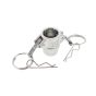 1/2" X BSPP Female Stainless Steel Type D Camlock Coupling