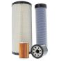 Filter Service Kit for Kubota KX121-3 Mini Digger/Excavator