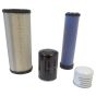 Filter Service Kit for Kubota U50-3 (V2203MEBH) 2006- Mini Excavators
