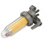 Inline Fuel Filter Assembly  - 8mm Tails w/ Stop Tap