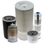 Filter Service Kit for Barford SX5000 5 Tonne and SX6000 6 Tonne Dumpers with Iveco Non Turbo Engine - Metal Air Filter Housing (LH)