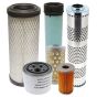 Filter Service Kit for Thwaites 1.5 and 2 Tonne Dumpers with Yanmar 3TNV82A-EWA Engine