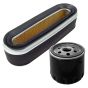 Filter Service Kit for Thwaites 300Kg Micro Dumper with Honda Honda GXV160 4.3 BHP Engine