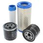 Filter Service Kit Thwaites 1 Ton with Kubota Engine