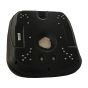 Black High Back Plastic Pan Plant / Mower Seat 740mm x 520mm