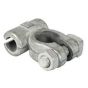 Negative Commercial Battery Terminals - drilled 11.1mm for 60mm cable X100 - 2-388-10