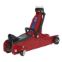 Trolley Jack 2tonne Low Entry Short Chassis Sealey Part No. 1050CXLE