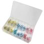 Heat Shrink Terminals Red, Blue & Yellow, Assorted Box - Pack of 100