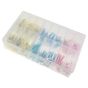 Heat Shrink Terminals Red, Blue & Yellow, Assorted Box - Pack of 100