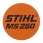 Model Plate for Stihl MS 250, MS 250 C Chainsaw - 1123 967 1514