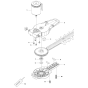 Gears Assembly for Husqvarna