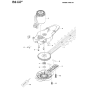 Gears 2 Assembly for Husqvarna