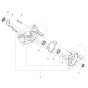 Crankcase for Husqvarna 122 C