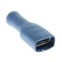 Blue Pre-Insulated Push-On Terminals - 6.30mm (Pack of 50) - 0-001-27