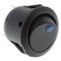 Blue LED On/Off Round Rocker Switch - 12/24V - Each - 0-531-02 