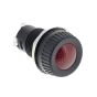Red Warning Light for 17mm diameter hole - Requires 9mm BA9s Bulb Maximum 2W - Each - 0-609-65