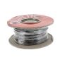 Black Single-Core PVC Auto Cable - 1mm x 50m - 0-942-01