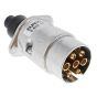 Metal Caravan Plug - 12Volts w/ 7 Pin conforms to ISO 1724 Single -5-692-16