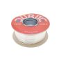 White Single-Core Thin-Wall PVC Auto Cable - 1mm x 100m - 0-932-07