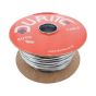 Black Copper Core Flexible PVC Starter Cable - 25mm x 30m - 3-981-10