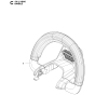 Handle Assembly for Husqvarna 136LIHD45 Hedge Trimmers