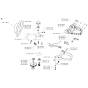 Handle Assembly for Husqvarna 16H