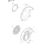 Fan Assembly for Husqvarna 170BT