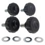 Plastic Knob x 4 fits Belle BC350 for Belle BC350 Bench Saws - 171.2.028