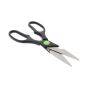 Serrated Cutting Blade Scissors, 8.1/2" Long, Stainless Steel