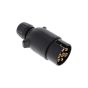 Caravan & Trailer Plug, Plastic Body, 7-Pin, 12v (12N Type)