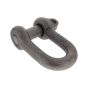 Large Dee Shackle with Type A Screw Collar Pin - 9.5 Tonne