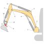 Position 11 Bush for JCB 15C-1 Mini Excavators - Replaces 401/N7193