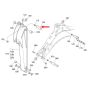 Position 5 Bush for Kubota K008 Alpha Mini Excavator - Replaces 68721 66770