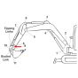 Position 8 Pin for Kubota KX015-4 / KX016-4 / KX018-4 Mini Excavator