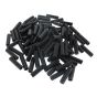 Black Single Sleeve Terminal - 100 Pieces