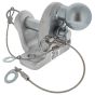 MP084 50mm Combination Tow Ball Coupling (Silver)