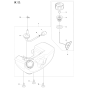 Fuel Tank Assembly for Husqvarna