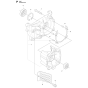 Crankcase Assembly for Husqvarna 2256R Brushcutters