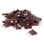Standard Littlefuse ATO Blade Fuses, Brown 7.5 Amp, Pack of 50