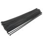 Cable Ties 12mm x 650mm Black Nylon - 50 Pack