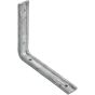 75mm 3" x 2" - Fluted Angle Bracket used by the plumbing trade - Galvanised