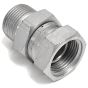 Pipe Adaptor Male 1/4" BSP x Female 1/4" BSP Threaded Connector