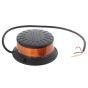 LED Amber/Orange Flashing Micro Beacon - 3 Bolt Fixing