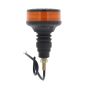 LED Amber/Orange Flashing Micro Beacon - Flexi DIN Single Bolt Fixing